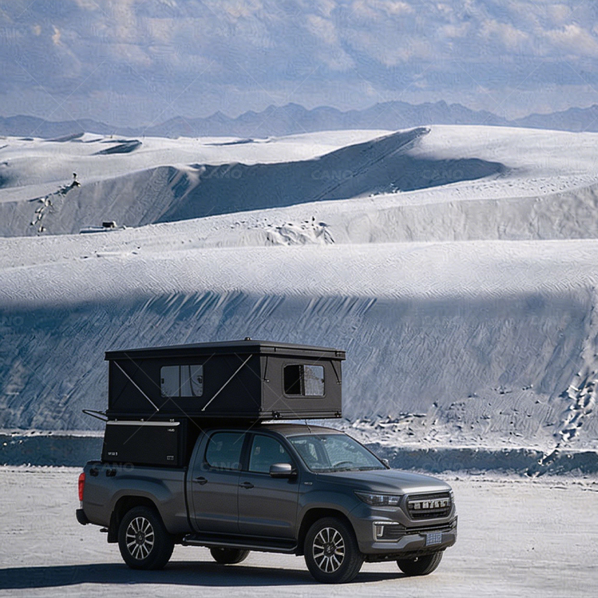 Pop-Up Hard-side Pickup Truck Camper is compatible with Chevrolet Colorado，Ford T6